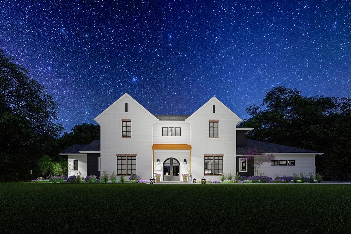 Plan 64532SC: 4-Bed Transitional Home Plan Under 4,000 Square Feet - Image #11 - Acadian, Louisiana-Style, Southern, Traditional, Transitional