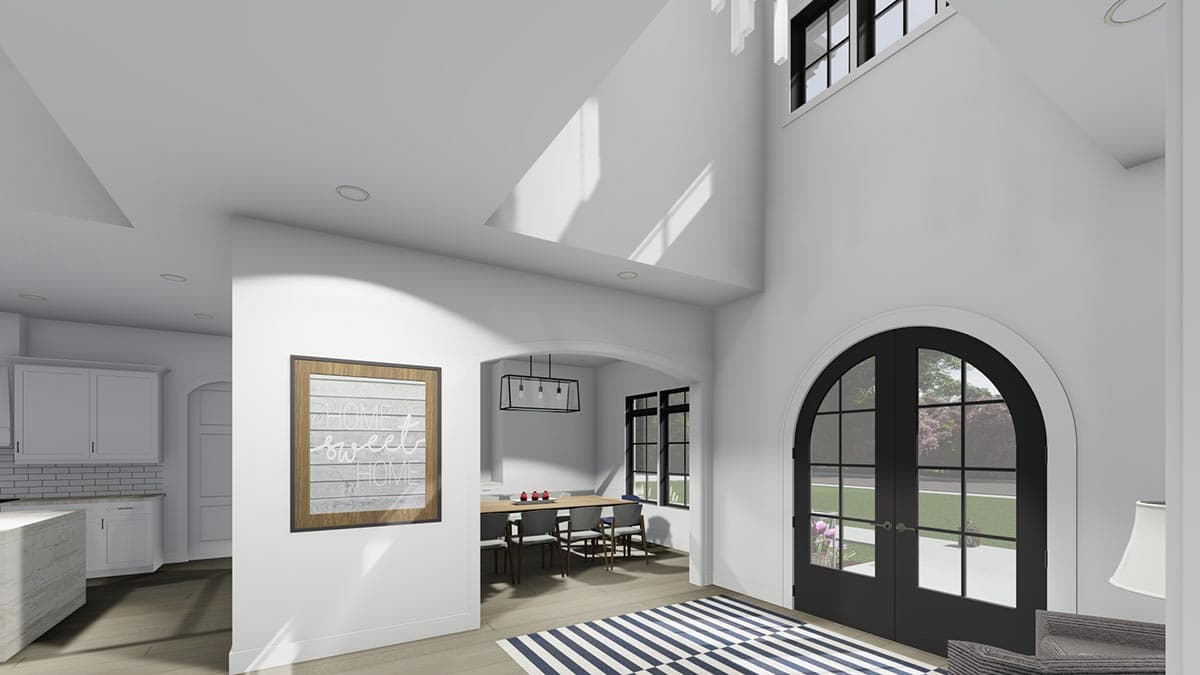 Plan 64532SC: 4-Bed Transitional Home Plan Under 4,000 Square Feet - Image #13 - Acadian, Louisiana-Style, Southern, Traditional, Transitional