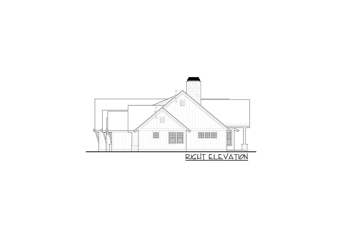 Plan 95177RW: Mountain Ranch Home Plan with Theater in Optional Lower Level - Image #24 - Country, Craftsman, Modern Farmhouse, Mountain, New American, Ranch, Rustic