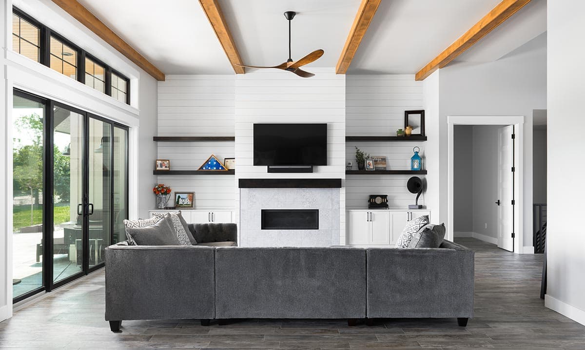 Plan 95177RW: Mountain Ranch Home Plan with Theater in Optional Lower Level - Image #8 - Country, Craftsman, Modern Farmhouse, Mountain, New American, Ranch, Rustic