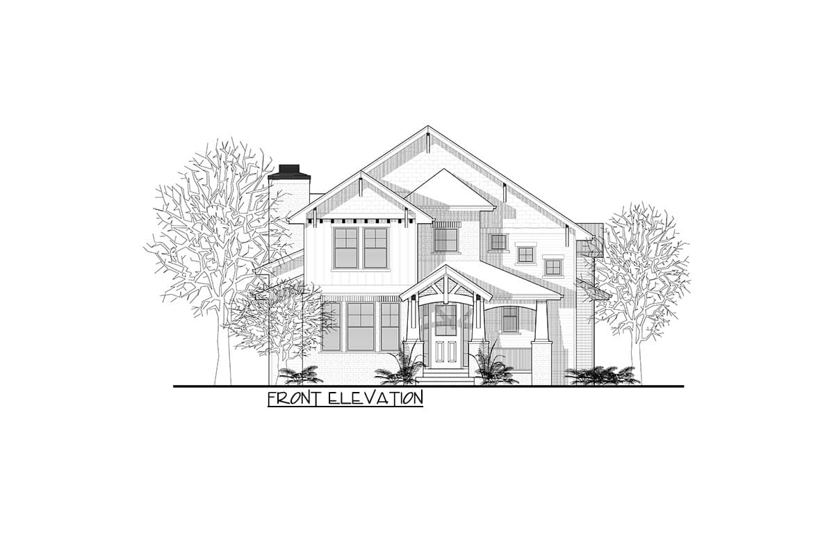 Plan 95178RW: 2-Story Craftsman Bungalow with Just Under 2900 Square Feet of Living Space - Image #22 - Bungalow, Craftsman, New American, Northwest