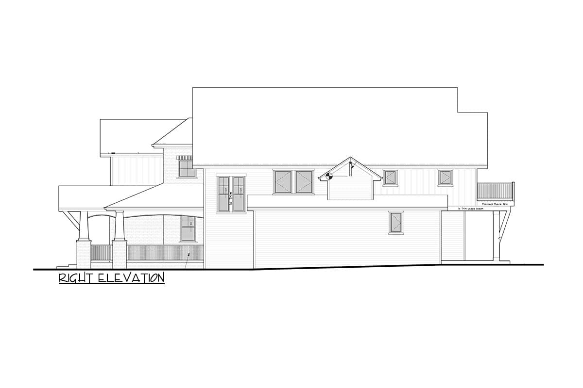 Plan 95178RW: 2-Story Craftsman Bungalow with Just Under 2900 Square Feet of Living Space - Image #25 - Bungalow, Craftsman, New American, Northwest