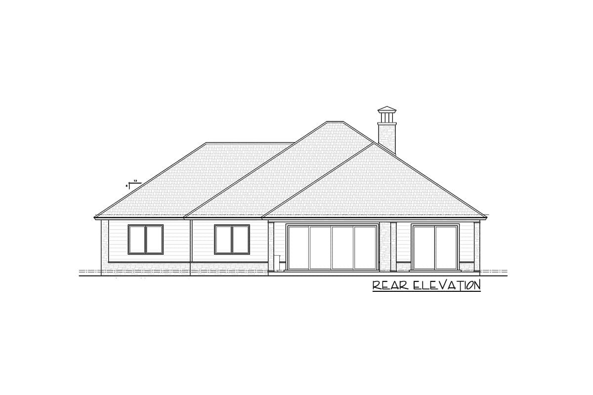 Plan 33248ZR: 3-Bed 3000 Square Foot Contemporary Craftsman Home Plan with Covered Lanai - Image #31 - Country, Craftsman, New American, Ranch, Southern, Transitional