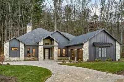 3-Bed 3000 Square Foot Contemporary Craftsman Home Plan with Covered Lanai