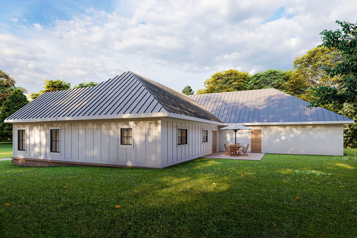 Plan 810008RBT: Modern Farmhouse Ranch House Plan with Flex Space and Rear Garage - Image #8 - Country, Modern Farmhouse, New American, Ranch, Traditional