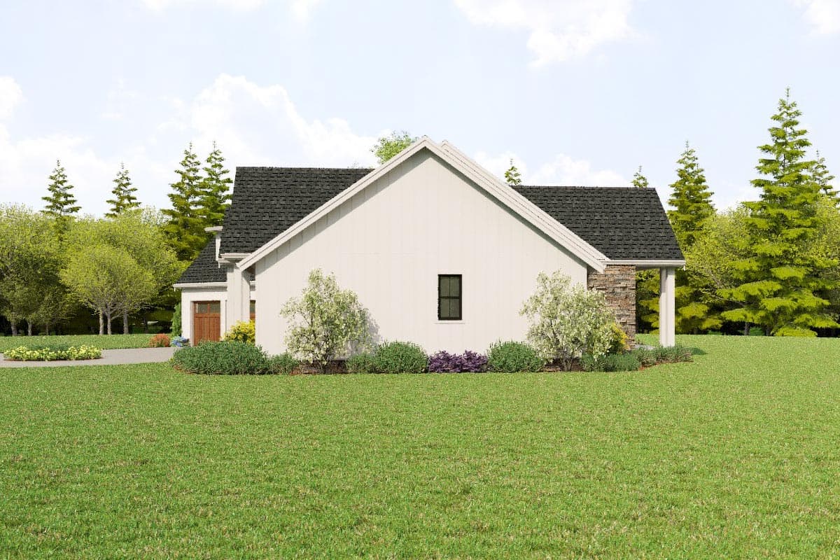 Plan 69277AM: 3-Bed Craftsman Rambler with Home Office and Angled Garage - 2233 Sq Ft - Image #9 - Country, Farmhouse, Modern Farmhouse, New American, Ranch, Traditional