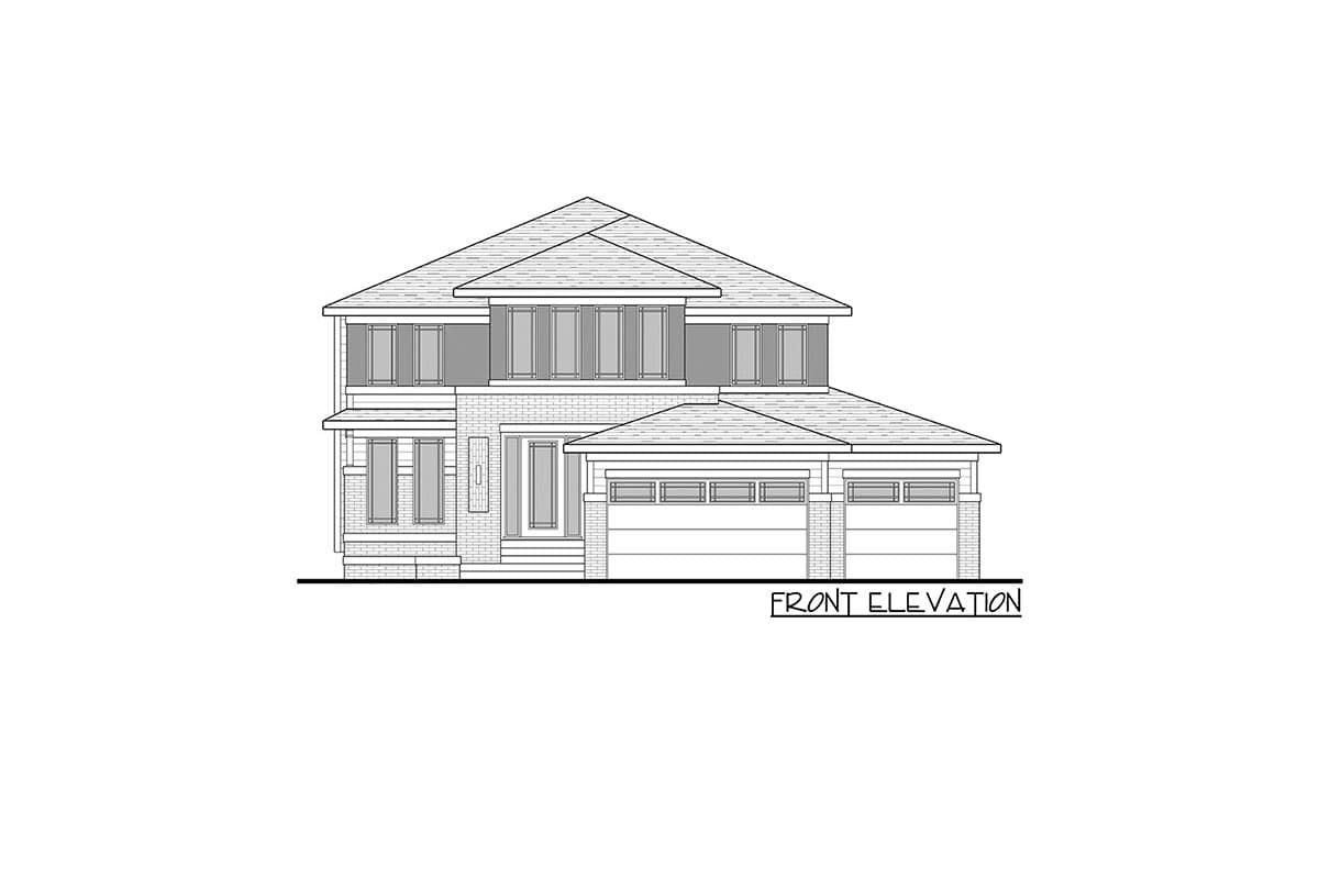 Plan 81736AB: Flexible Contemporary Northwest House Plan with Hockey Area - Image #12 - Contemporary, Modern, Northwest, Prairie