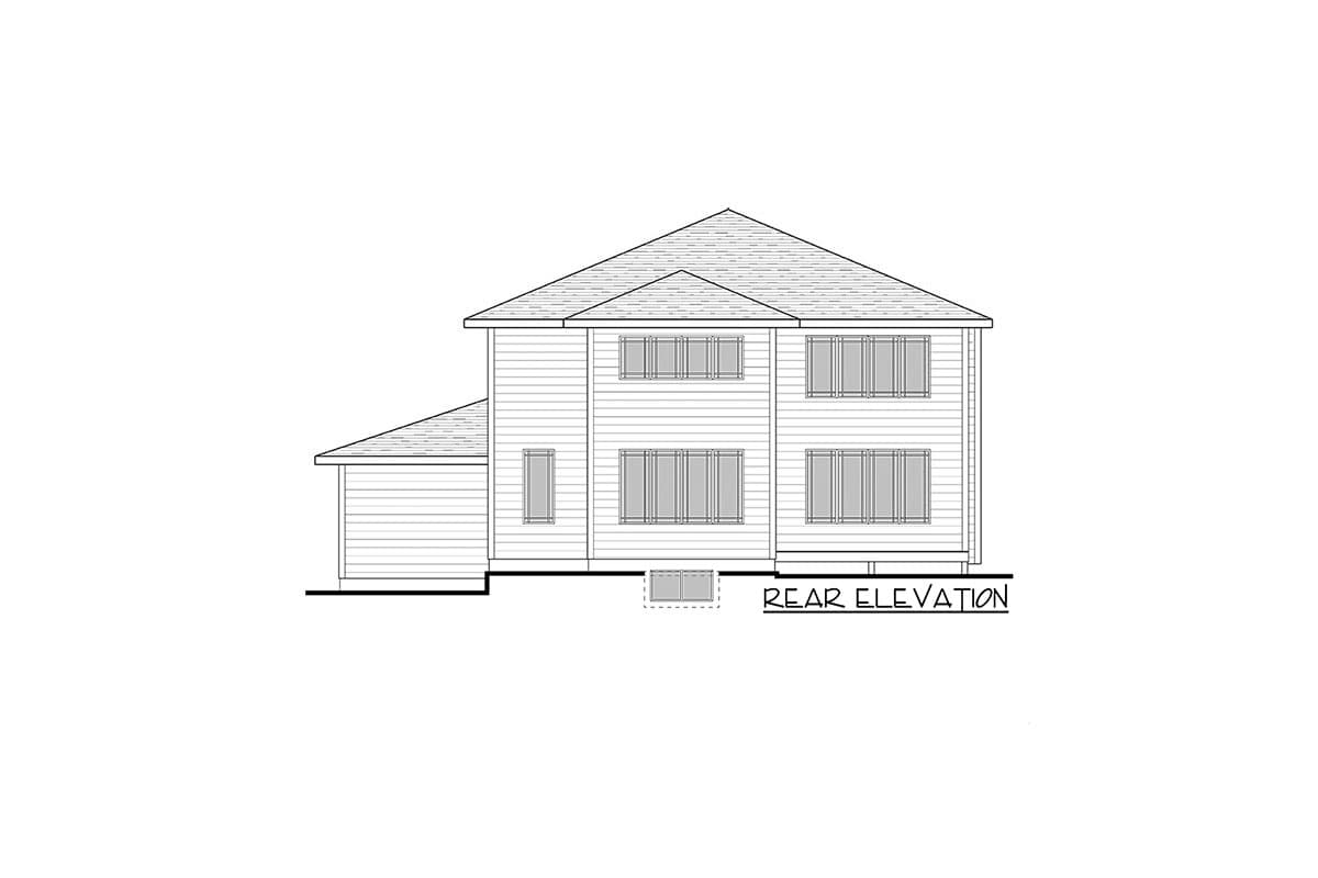 Plan 81736AB: Flexible Contemporary Northwest House Plan with Hockey Area - Image #13 - Contemporary, Modern, Northwest, Prairie