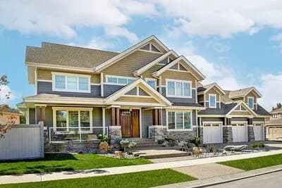 Classic Two-story Craftsman Plan with In-law Suite