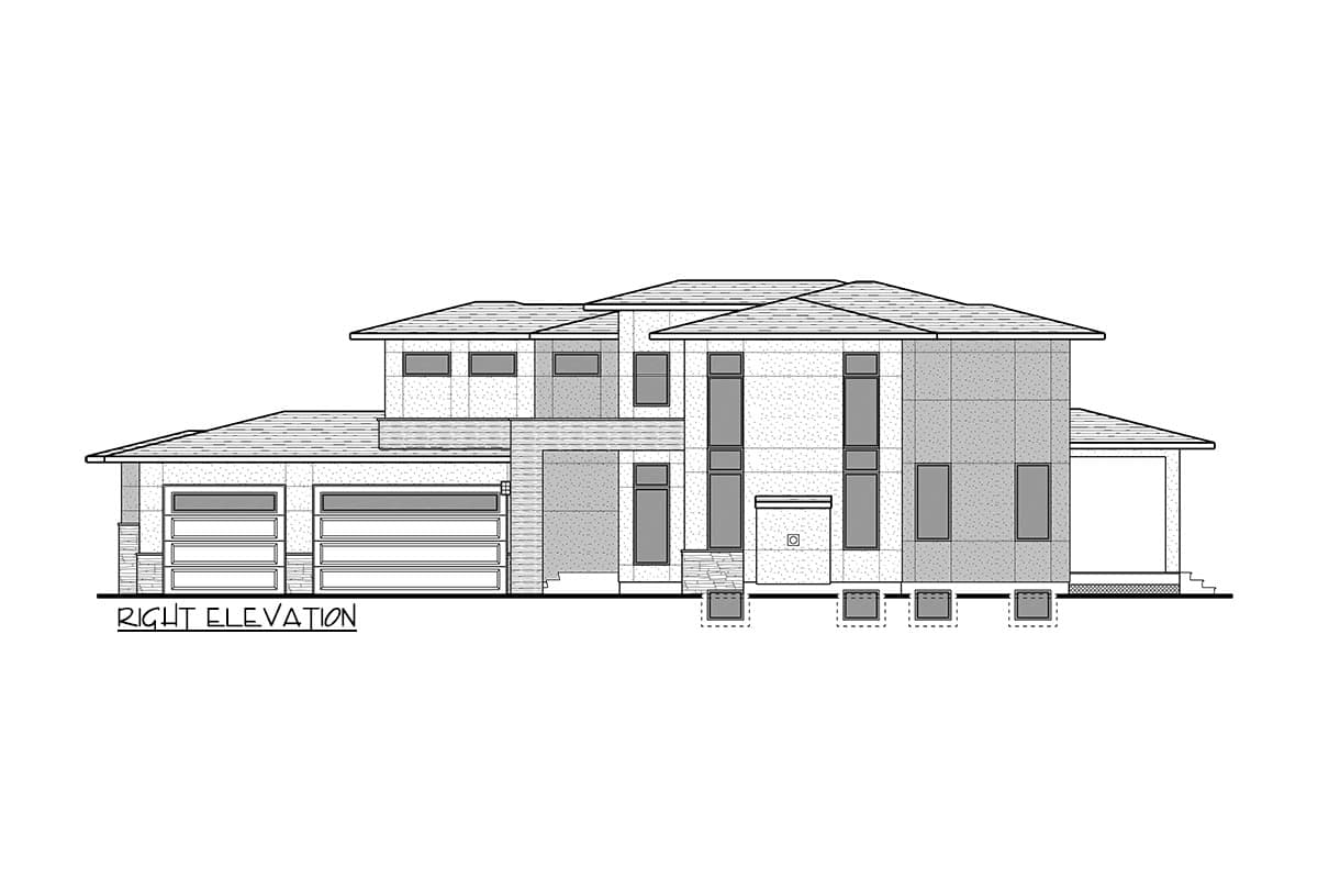 Plan 81738AB: Modern Home Plan Under 3000 Square Feet with Basement Expansion - Image #14 - Modern, Northwest, Prairie