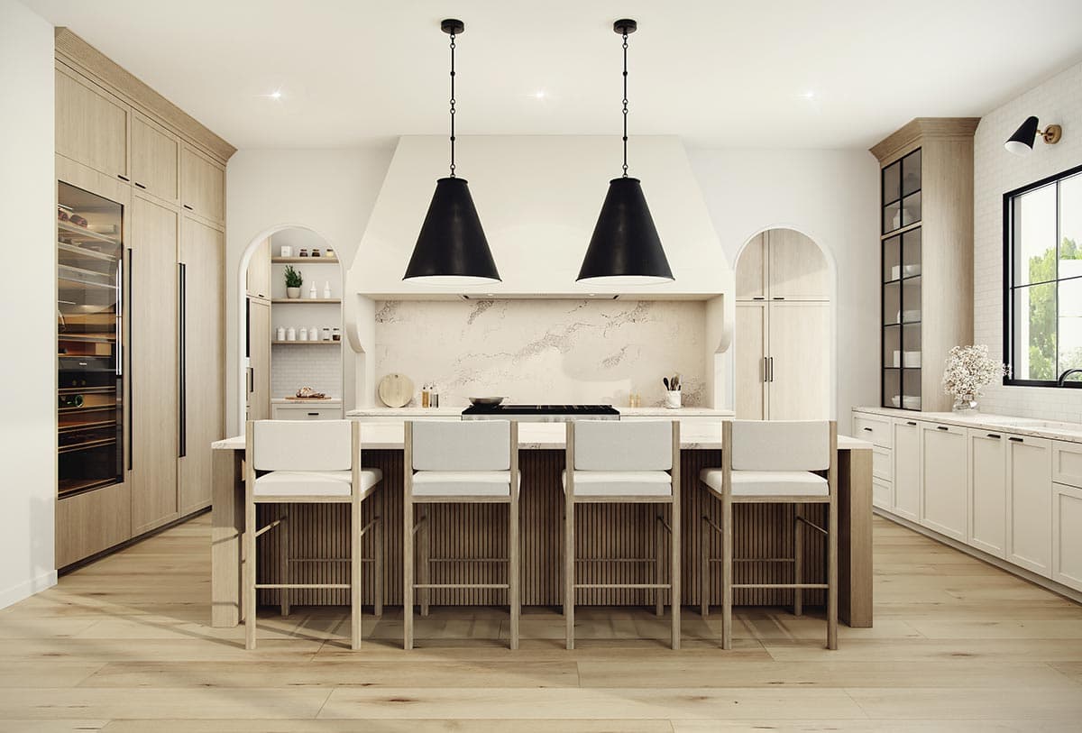 Plan 81740AB: 3600 Transitional House Plan with Main Floor Play Room and Upstairs Apartment - Image #4 - European, Transitional, Tudor