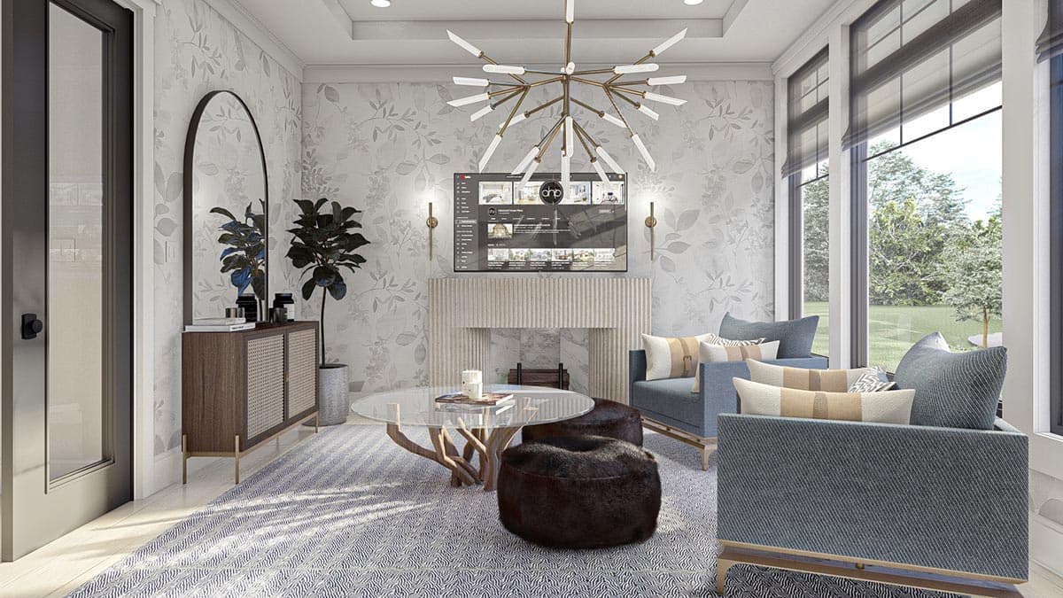 Plan 623143DJ: 4-Bed Contemporary House Plan Just Over 4000 Square Feet - Image #15 - Coastal, Contemporary, Cottage, Country, Farmhouse, Modern Farmhouse, New American, Traditional, Transitional