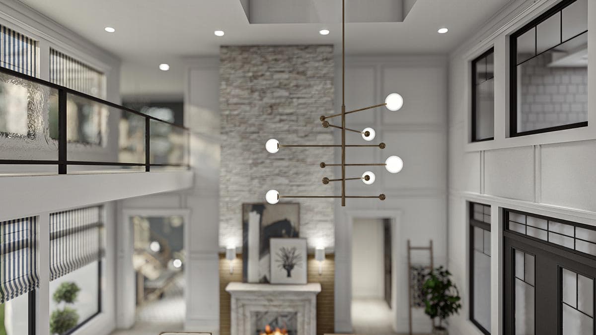 Plan 623143DJ: 4-Bed Contemporary House Plan Just Over 4000 Square Feet - Image #20 - Coastal, Contemporary, Cottage, Country, Farmhouse, Modern Farmhouse, New American, Traditional, Transitional