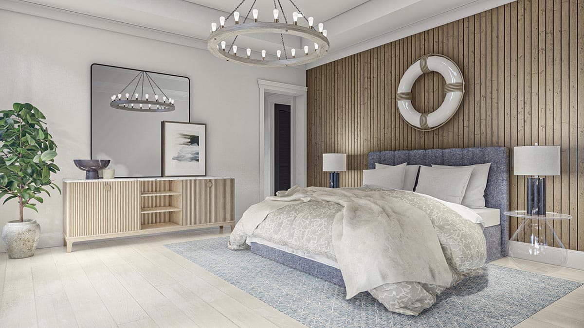 Plan 623143DJ: 4-Bed Contemporary House Plan Just Over 4000 Square Feet - Image #24 - Coastal, Contemporary, Cottage, Country, Farmhouse, Modern Farmhouse, New American, Traditional, Transitional