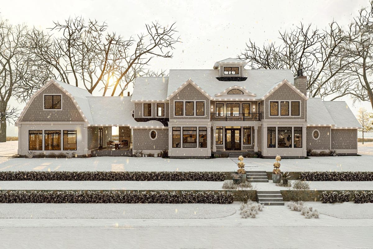 Plan 623143DJ: 4-Bed Contemporary House Plan Just Over 4000 Square Feet - Image #28 - Coastal, Contemporary, Cottage, Country, Farmhouse, Modern Farmhouse, New American, Traditional, Transitional