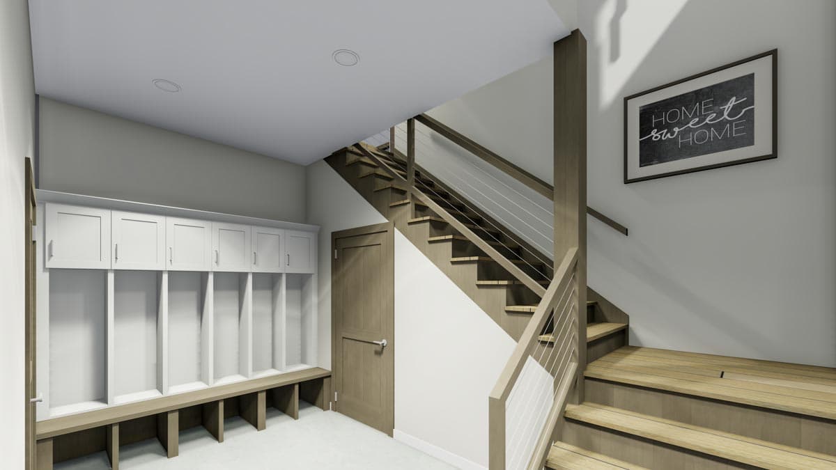 Plan 64533SC: 3 Level 4-Bed Barndominium with 2 Master Bedrooms - Image #13 - Barndominium, Country, Farmhouse, New American, Rustic, Southern, Vacation