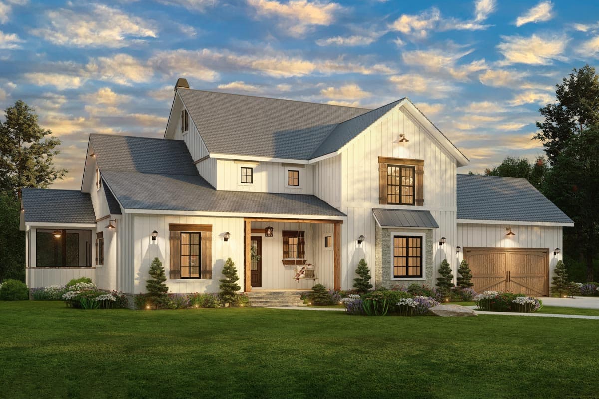 Plan 25782GE: 2-Story Modern Farmhouse Plan with Two Master Suites and Optional Lower Level - Image #9 - Country, Craftsman, Modern Farmhouse, New American, Rustic, Traditional, Vacation