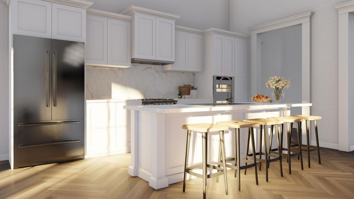 Plan 70790MK: 4-Bed Modern Farmhouse Plan with Attached Apartment - 2124 Sq Ft and 591 Sq Ft - Image #14 - Country, Craftsman, Farmhouse, Modern Farmhouse, Traditional