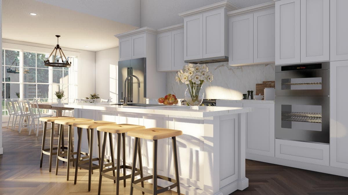 Plan 70790MK: 4-Bed Modern Farmhouse Plan with Attached Apartment - 2124 Sq Ft and 591 Sq Ft - Image #16 - Country, Craftsman, Farmhouse, Modern Farmhouse, Traditional