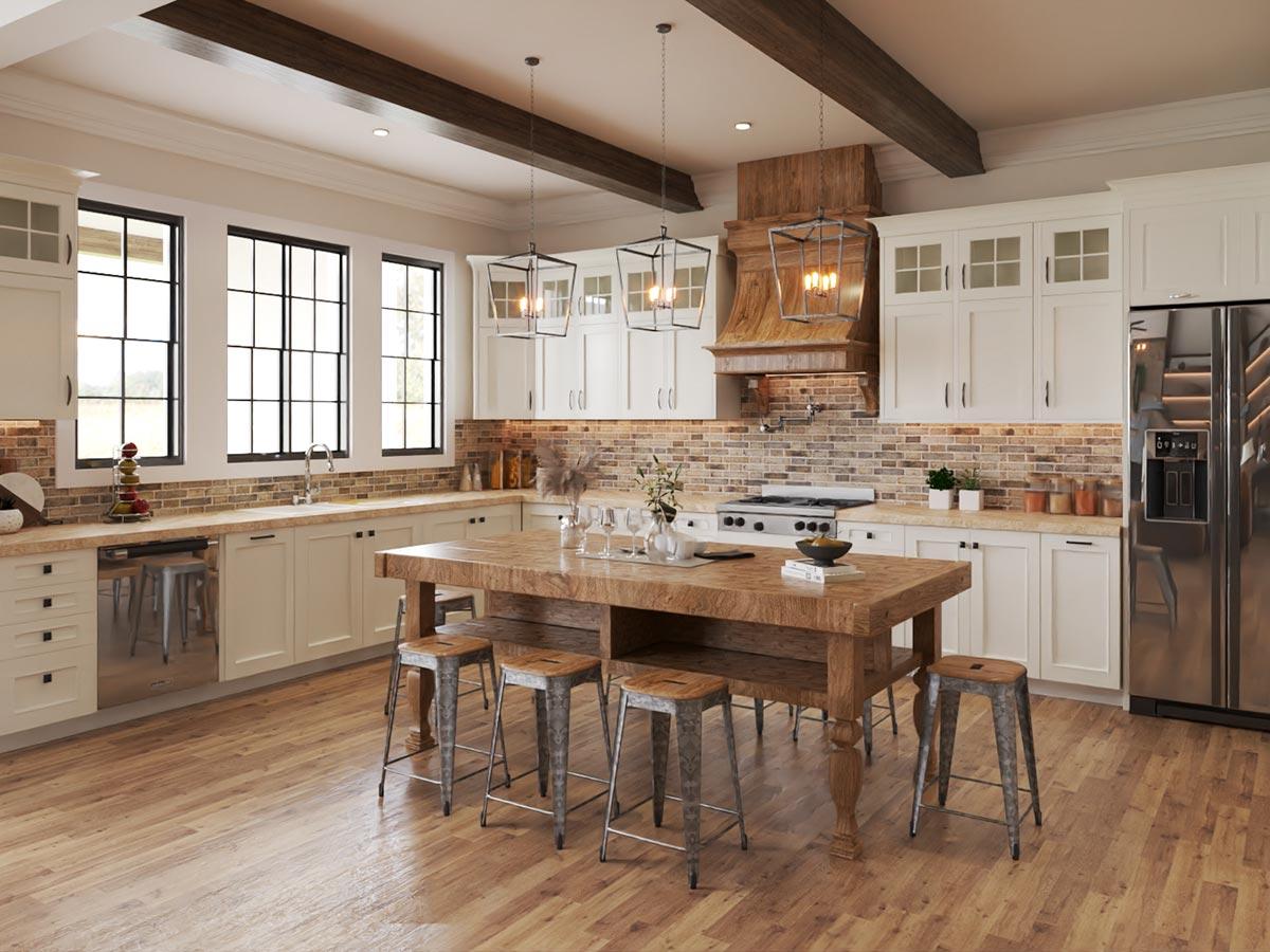 Plan 25784GE: 2-Story Modern Farmhouse Plan Under 3300 Square Feet with Drive-Under Garage - Image #13 - Country, Craftsman, Modern Farmhouse, New American, Traditional, Vacation