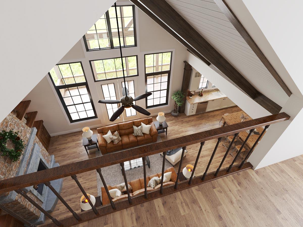 Plan 25784GE: 2-Story Modern Farmhouse Plan Under 3300 Square Feet with Drive-Under Garage - Image #15 - Country, Craftsman, Modern Farmhouse, New American, Traditional, Vacation