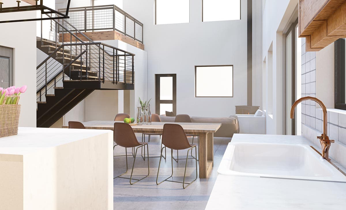 Plan 400013FTY: Exclusive Two-Story Home Plan with Large Workshop and Wraparound Porch - Image #11 - Barndominium, Country, Mountain