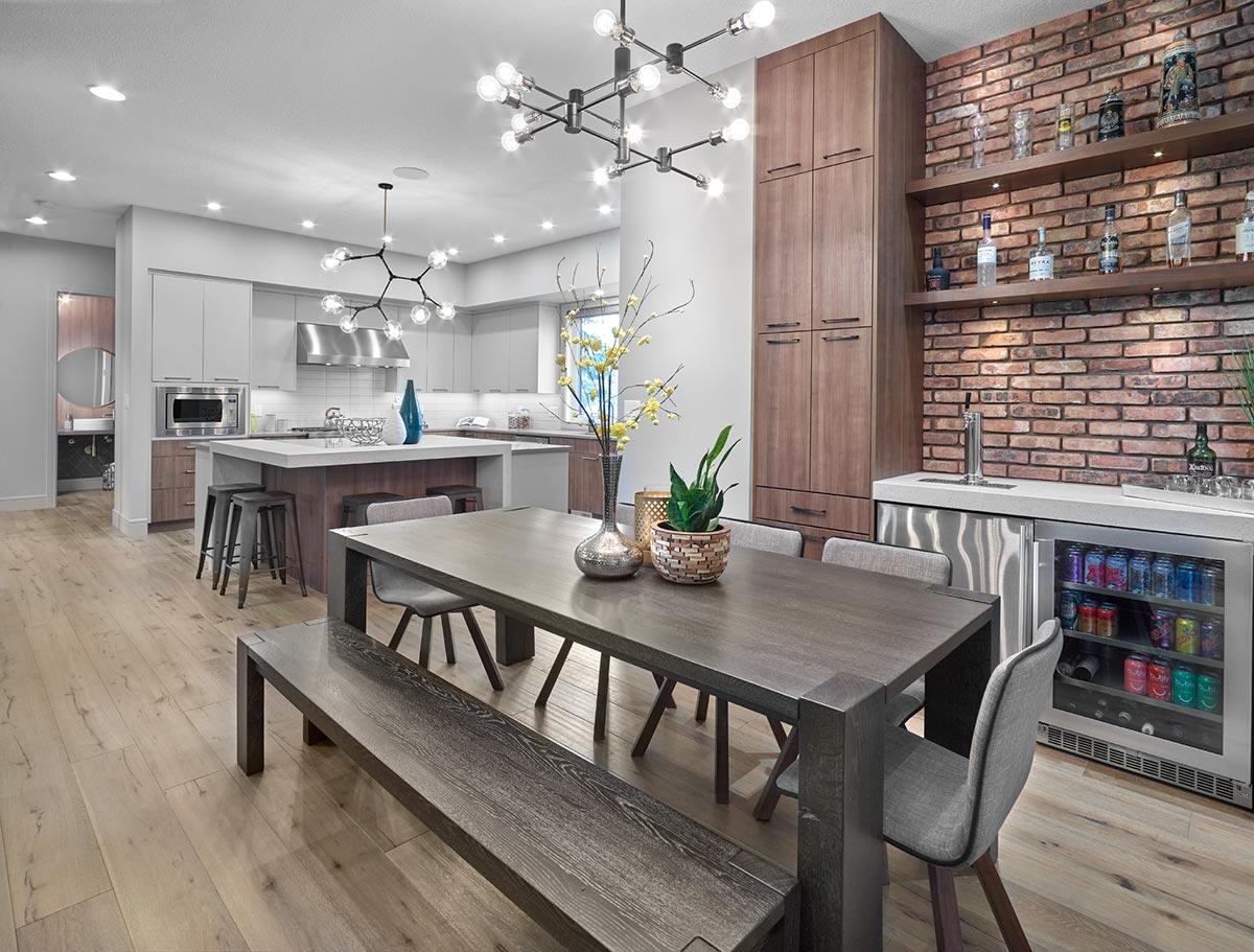 Plan 81757AB: 2-Story Modern Northwest House Plan with In-Law Suite above Garage - Image #4 - Contemporary, Modern, Northwest, Transitional