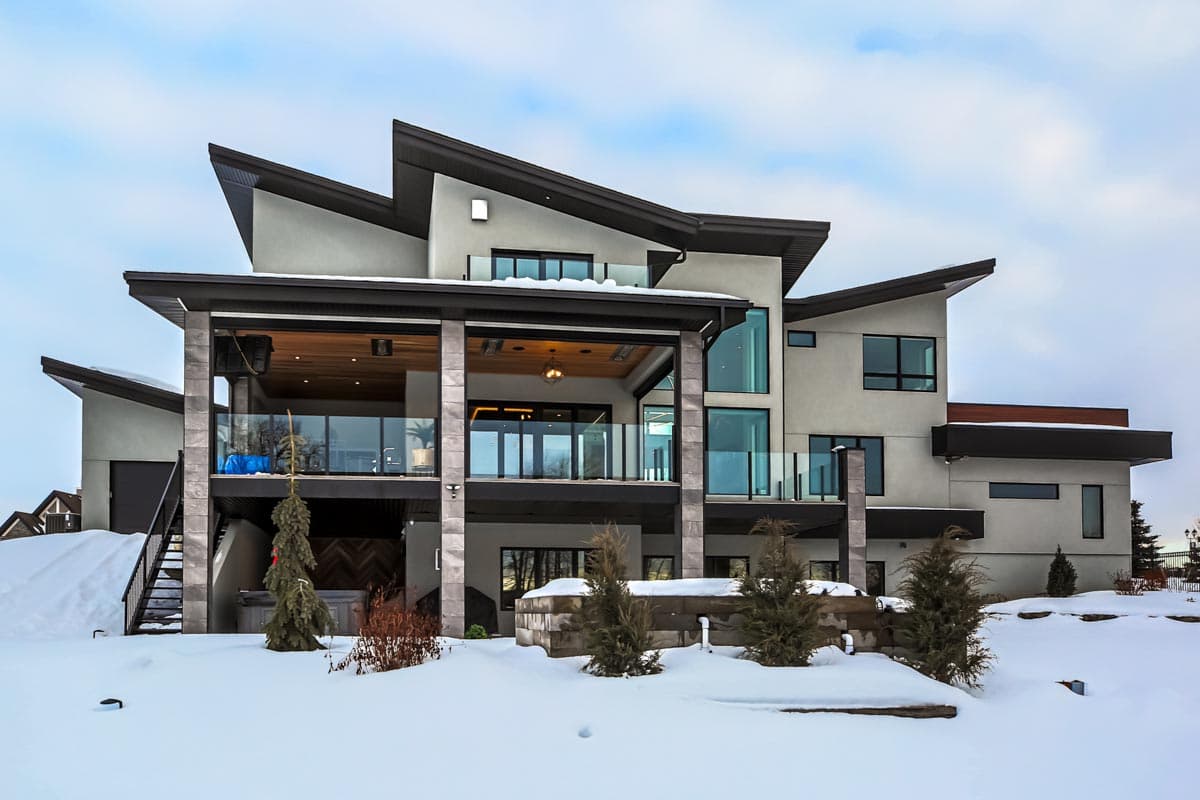 Plan 81760AB: Modern Home Plan Under 4200 Square Feet with Over 2000 Square Feet of Garage Space - Image #5 - Contemporary, Mid Century Modern, Modern, Mountain, Northwest