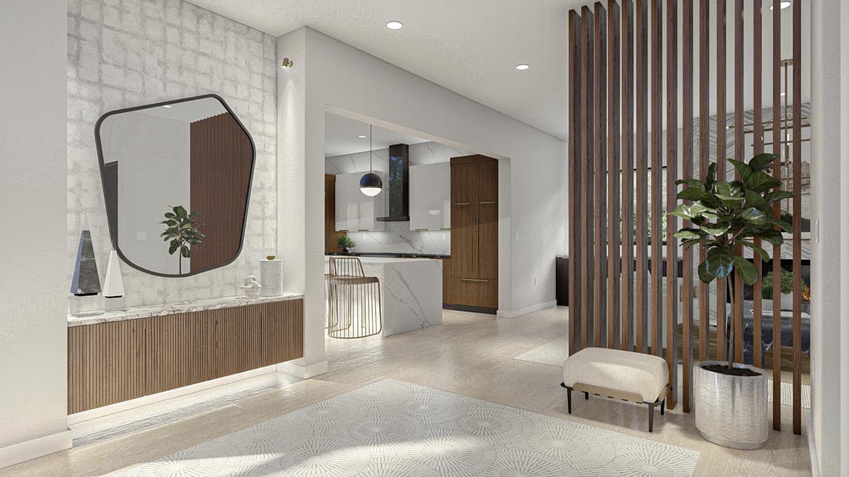 Plan 623145DJ: 2-Story 3-Bed Modern-Style House Plan Under 3000 Square Feet - Image #11 - Contemporary, Mid Century Modern, Modern, Mountain, Northwest, Prairie, Transitional