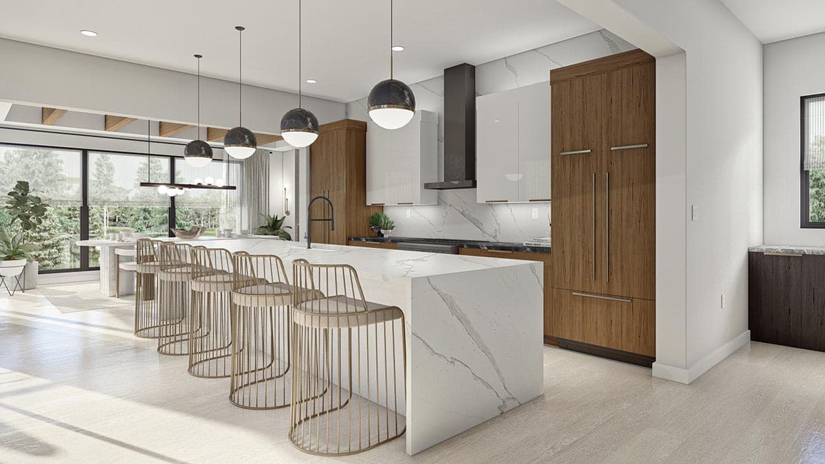 Plan 623145DJ: 2-Story 3-Bed Modern-Style House Plan Under 3000 Square Feet - Image #12 - Contemporary, Mid Century Modern, Modern, Mountain, Northwest, Prairie, Transitional