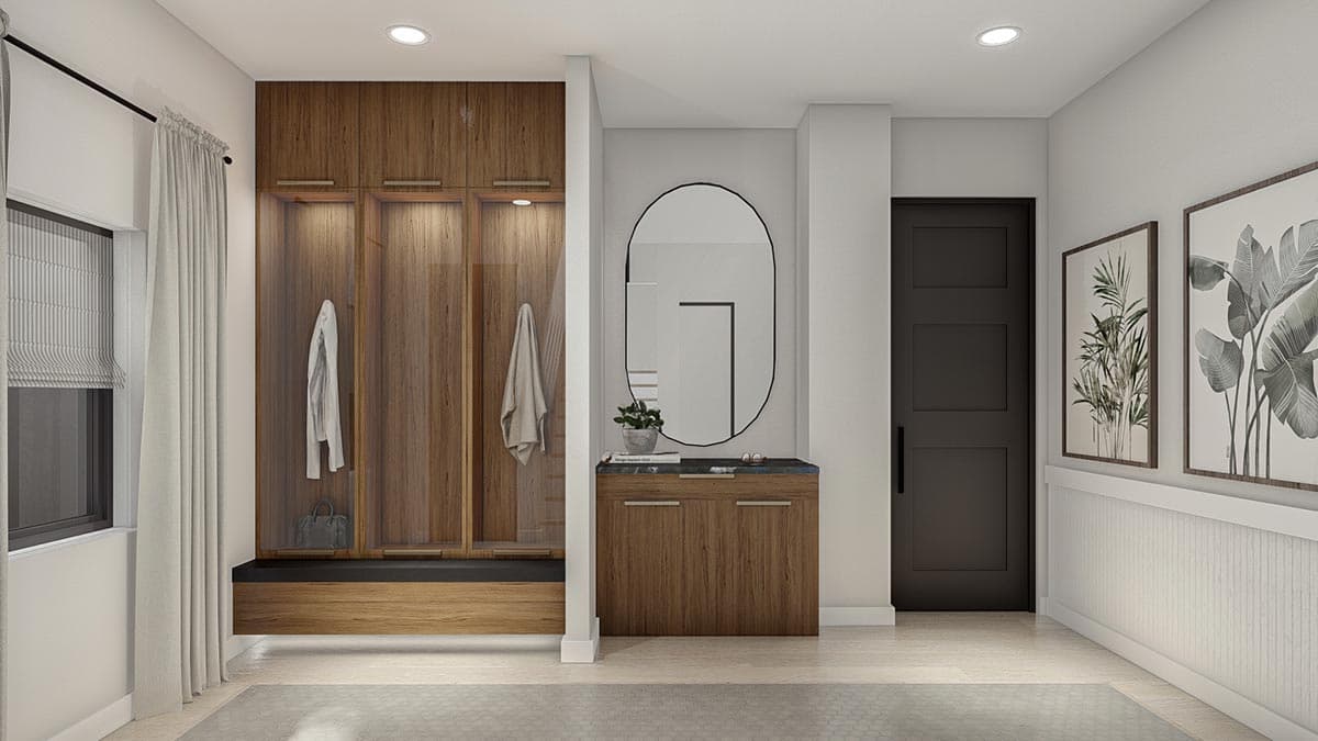 Plan 623145DJ: 2-Story 3-Bed Modern-Style House Plan Under 3000 Square Feet - Image #20 - Contemporary, Mid Century Modern, Modern, Mountain, Northwest, Prairie, Transitional