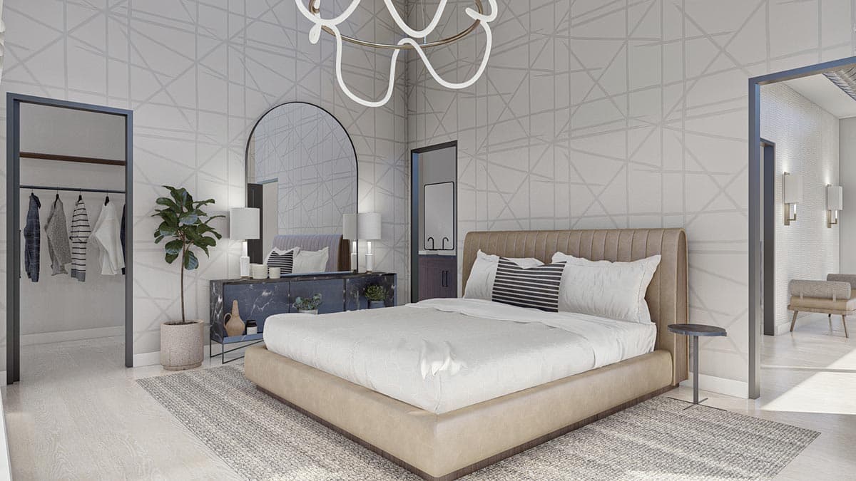 Plan 623145DJ: 2-Story 3-Bed Modern-Style House Plan Under 3000 Square Feet - Image #21 - Contemporary, Mid Century Modern, Modern, Mountain, Northwest, Prairie, Transitional