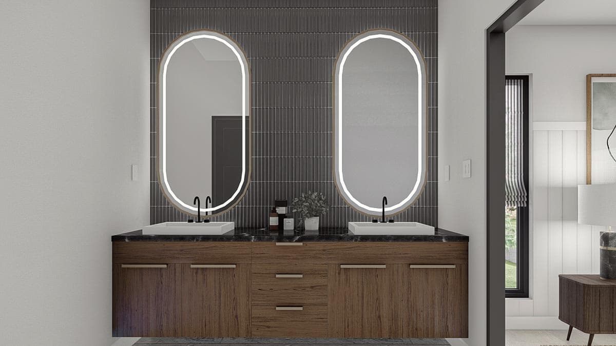 Plan 623145DJ: 2-Story 3-Bed Modern-Style House Plan Under 3000 Square Feet - Image #22 - Contemporary, Mid Century Modern, Modern, Mountain, Northwest, Prairie, Transitional