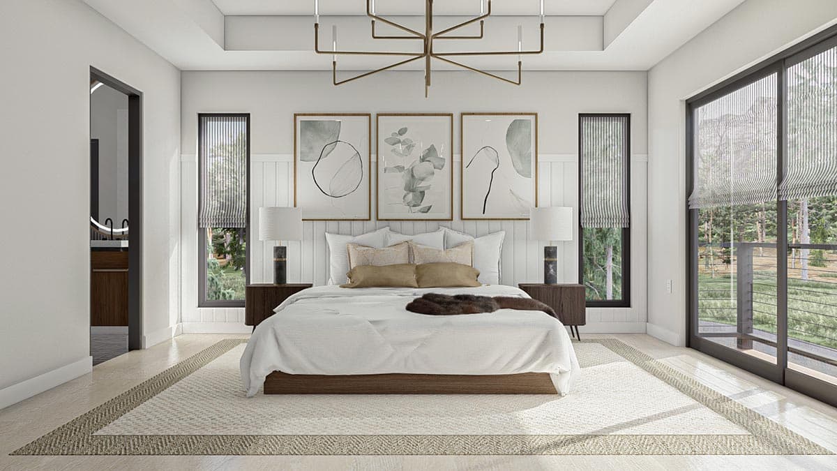 Plan 623145DJ: 2-Story 3-Bed Modern-Style House Plan Under 3000 Square Feet - Image #24 - Contemporary, Mid Century Modern, Modern, Mountain, Northwest, Prairie, Transitional