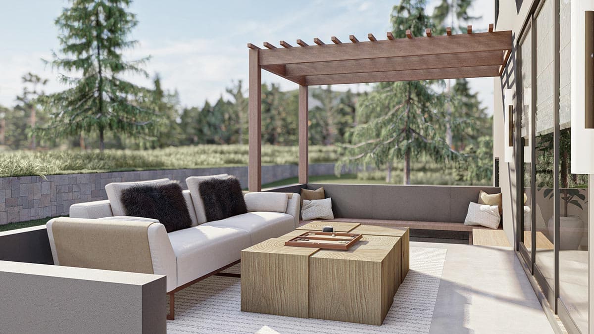 Plan 623145DJ: 2-Story 3-Bed Modern-Style House Plan Under 3000 Square Feet - Image #25 - Contemporary, Mid Century Modern, Modern, Mountain, Northwest, Prairie, Transitional