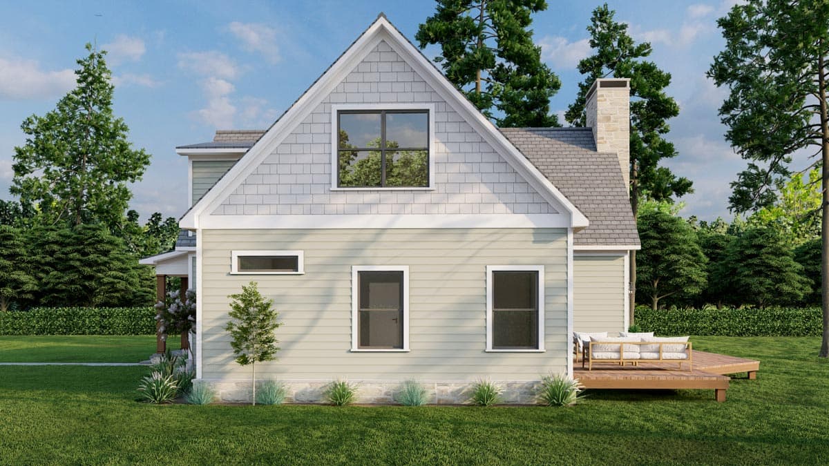 Plan 70792MK: 3-Bed Modern Cottage Under 2200 Square Feet - Image #7 - Cottage, Country, Traditional