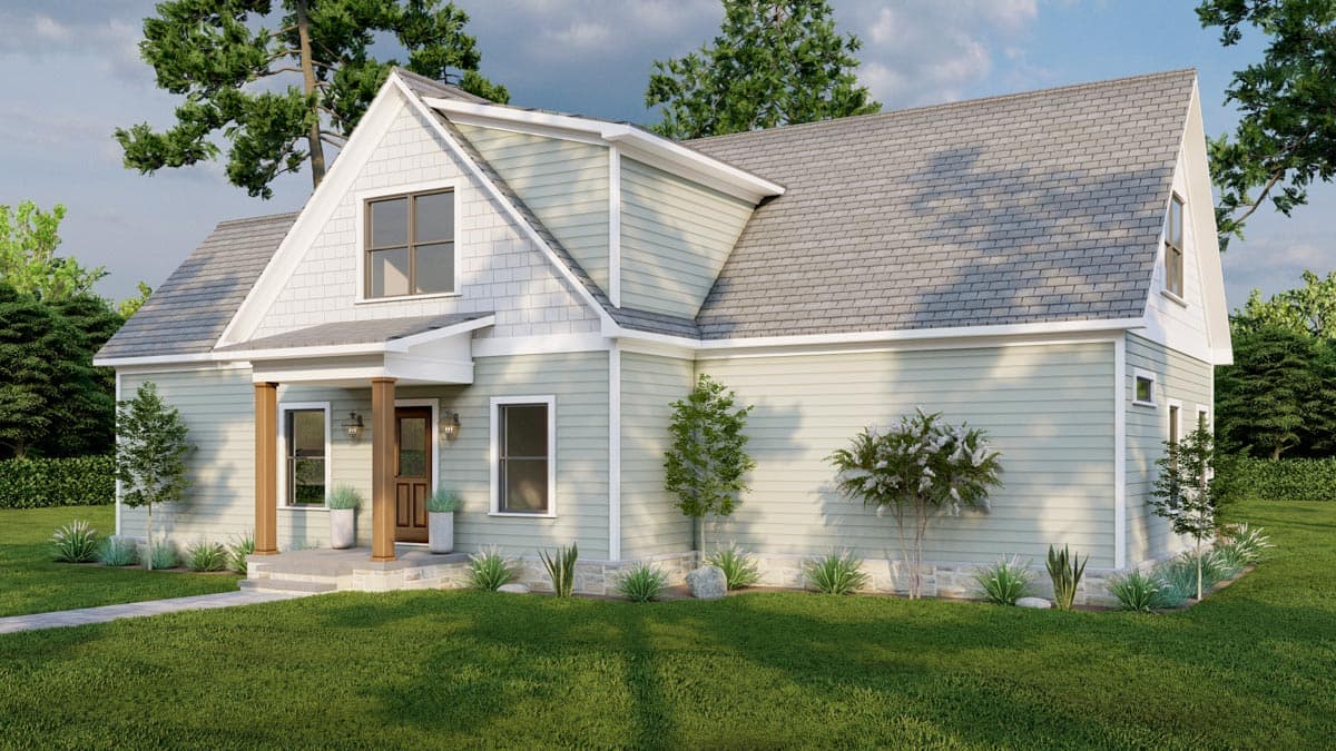 Plan 70792MK: 3-Bed Modern Cottage Under 2200 Square Feet - Image #8 - Cottage, Country, Traditional