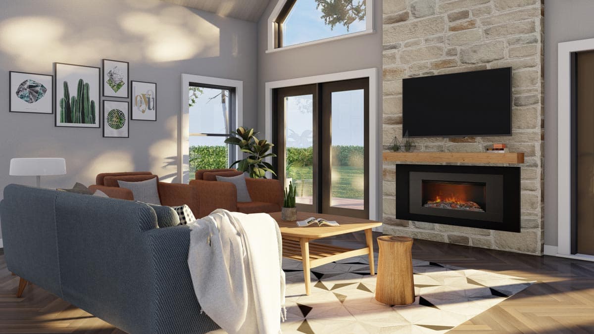 Plan 70792MK: 3-Bed Modern Cottage Under 2200 Square Feet - Image #13 - Cottage, Country, Traditional