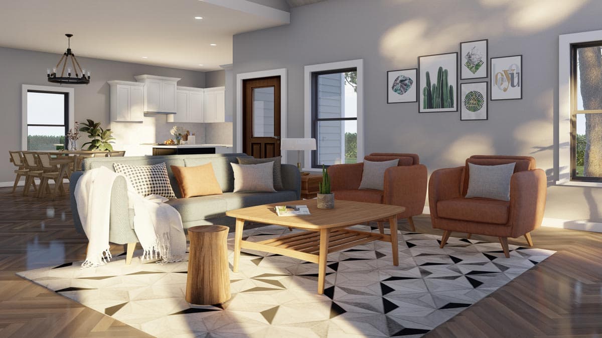 Plan 70792MK: 3-Bed Modern Cottage Under 2200 Square Feet - Image #14 - Cottage, Country, Traditional