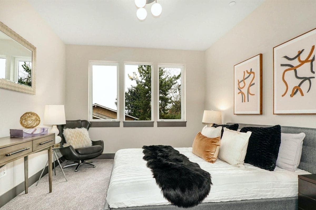Plan 785015KPH: 5-Bed Mountain Modern Home Plan for Rear-Sloping Lots - Image #32 - Contemporary, Mid Century Modern, Modern, Mountain, Northwest