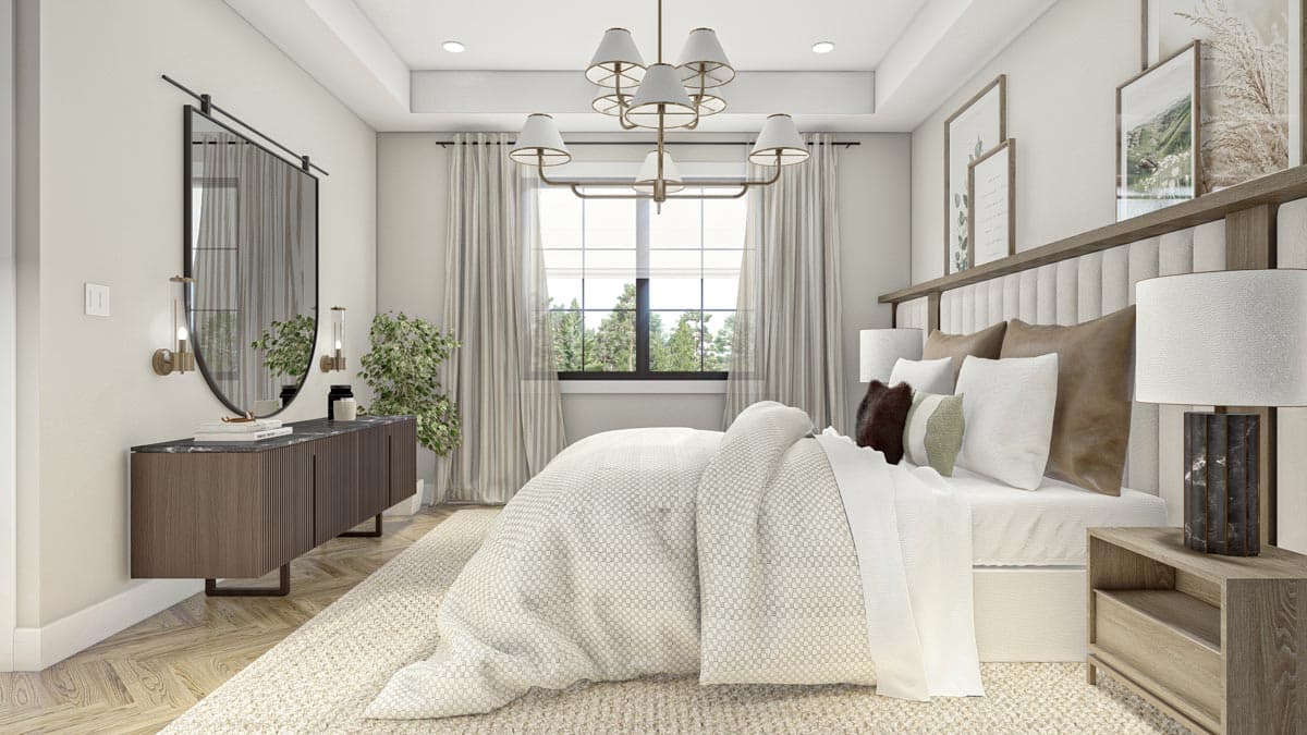 Plan 623148DJ: Beautiful Barndominium with Wraparound Porch and Outdoor Seating - Image #18 - Barndominium, Country, Craftsman, Modern Farmhouse, New American