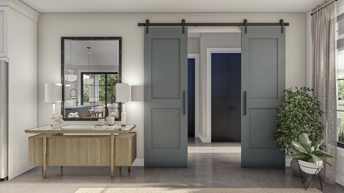 Plan 623148DJ: Beautiful Barndominium with Wraparound Porch and Outdoor Seating - Image #19 - Barndominium, Country, Craftsman, Modern Farmhouse, New American