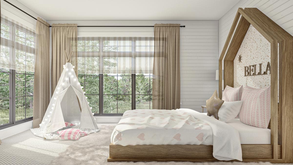 Plan 623148DJ: Beautiful Barndominium with Wraparound Porch and Outdoor Seating - Image #22 - Barndominium, Country, Craftsman, Modern Farmhouse, New American