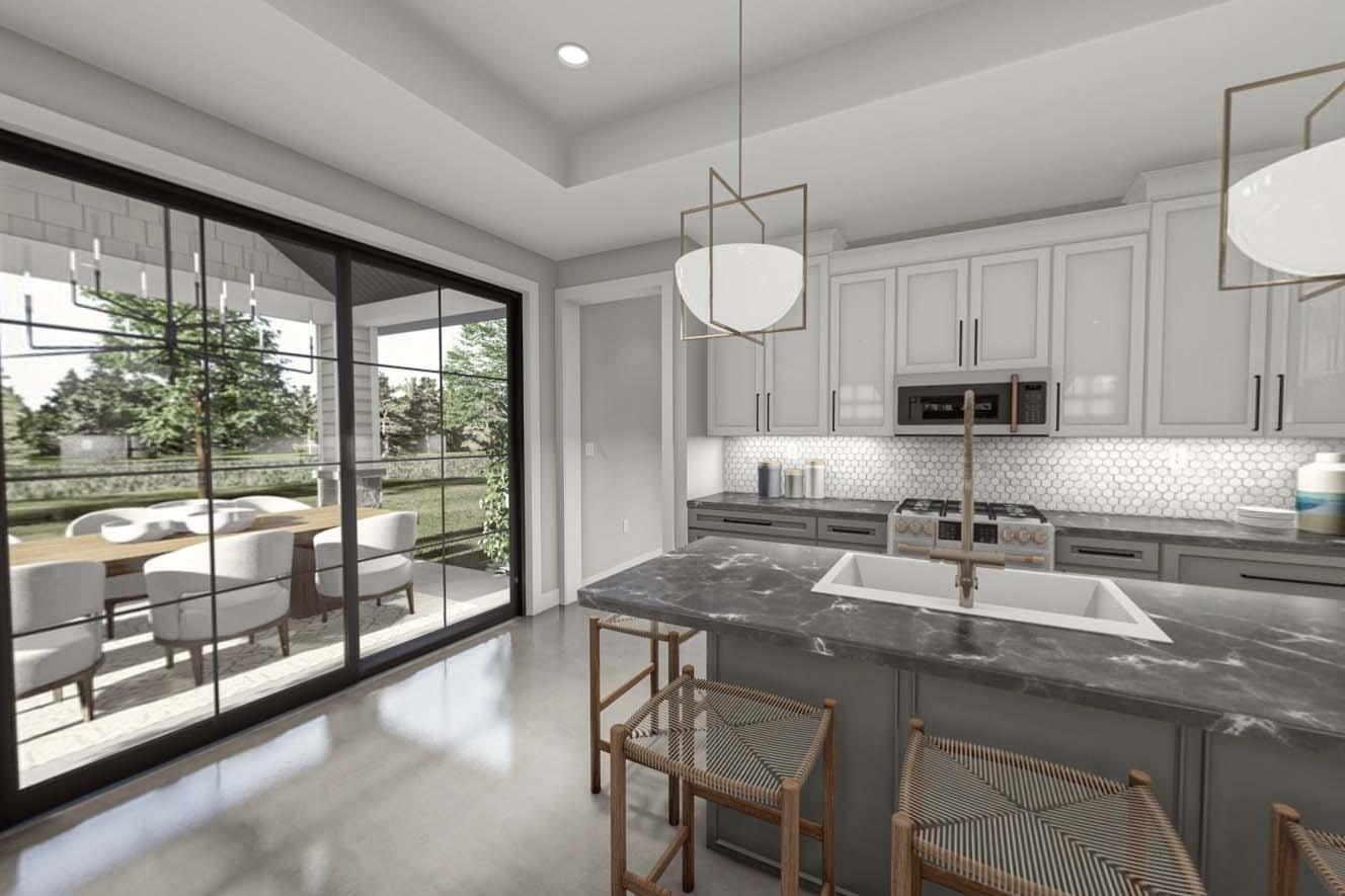 Plan 623148DJ: Beautiful Barndominium with Wraparound Porch and Outdoor Seating - Virtual Tour Cover Image - Barndominium, Country, Craftsman, Modern Farmhouse, New American