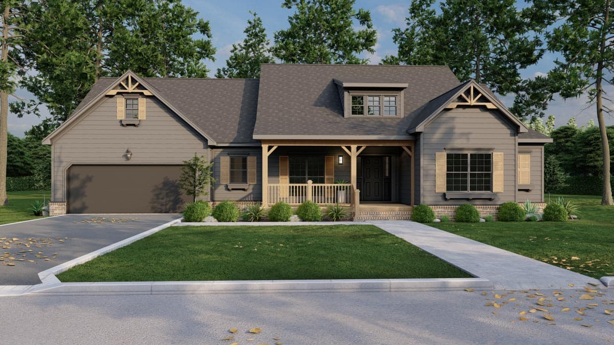 Plan 70793MK: 2200 Square Foot Modern Farmhouse Plan with 4 Bedrooms and Optional Bonus - Image #10 - Country, Farmhouse, Modern Farmhouse, New American, Rustic, Traditional