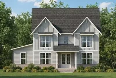 2-Story Craftsman Under 3400 Square Feet with Third Floor Full-Height Attic