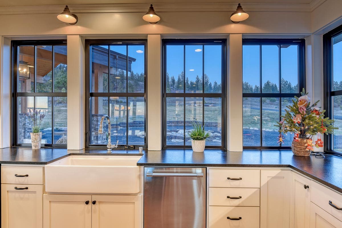 Plan 785017KPH: Angled Craftsman Home Plan Under 4500 Square Feet Designed for Expansive Rear Views  - Image #9 - Craftsman, Mountain, Rustic