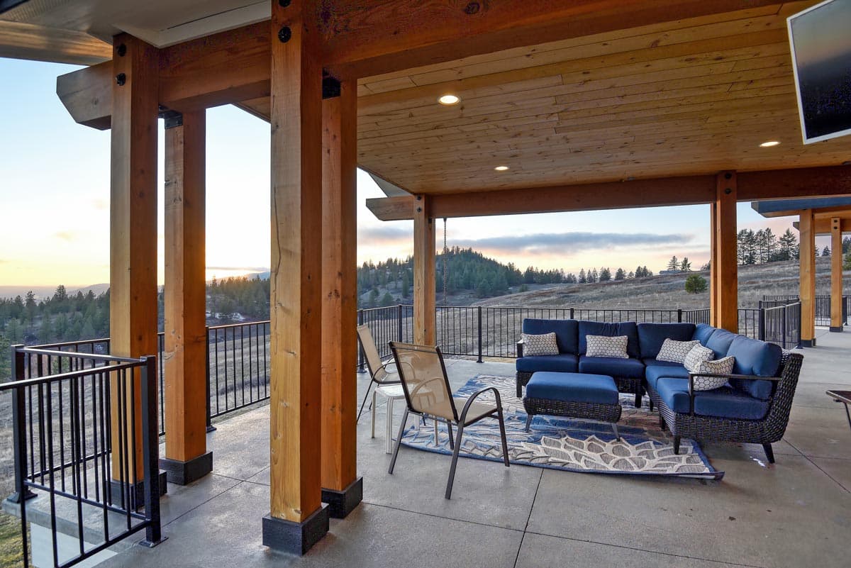 Plan 785017KPH: Angled Craftsman Home Plan Under 4500 Square Feet Designed for Expansive Rear Views  - Image #36 - Craftsman, Mountain, Rustic