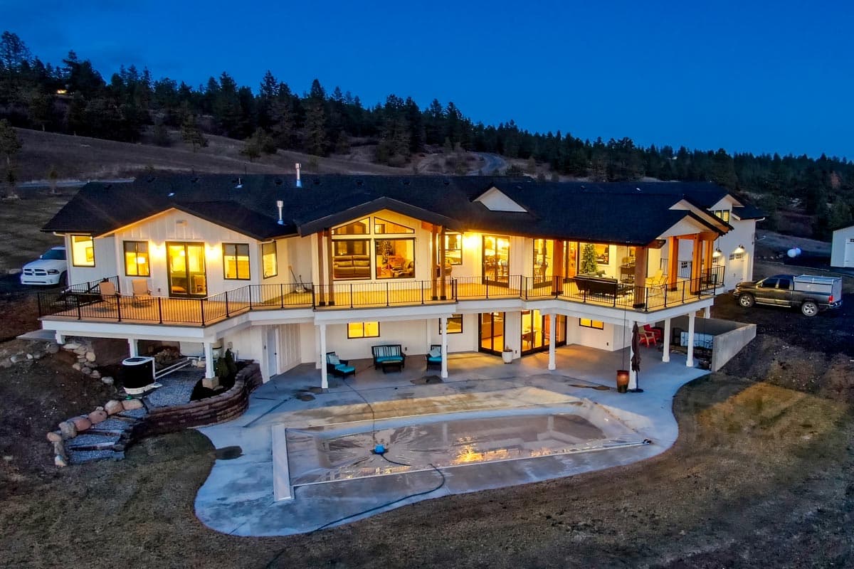 Plan 785017KPH: Angled Craftsman Home Plan Under 4500 Square Feet Designed for Expansive Rear Views  - Image #37 - Craftsman, Mountain, Rustic