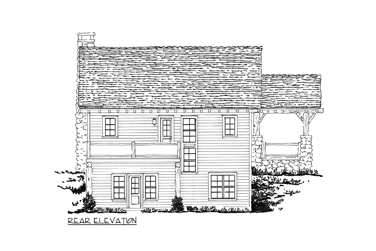Plan 12973KN: Expanded Rustic Retreat with Covered Patio and Lower Level Bunk Room - Image #4 - Cottage, Country, Craftsman, Mountain, New American, Ranch, Rustic, Traditional